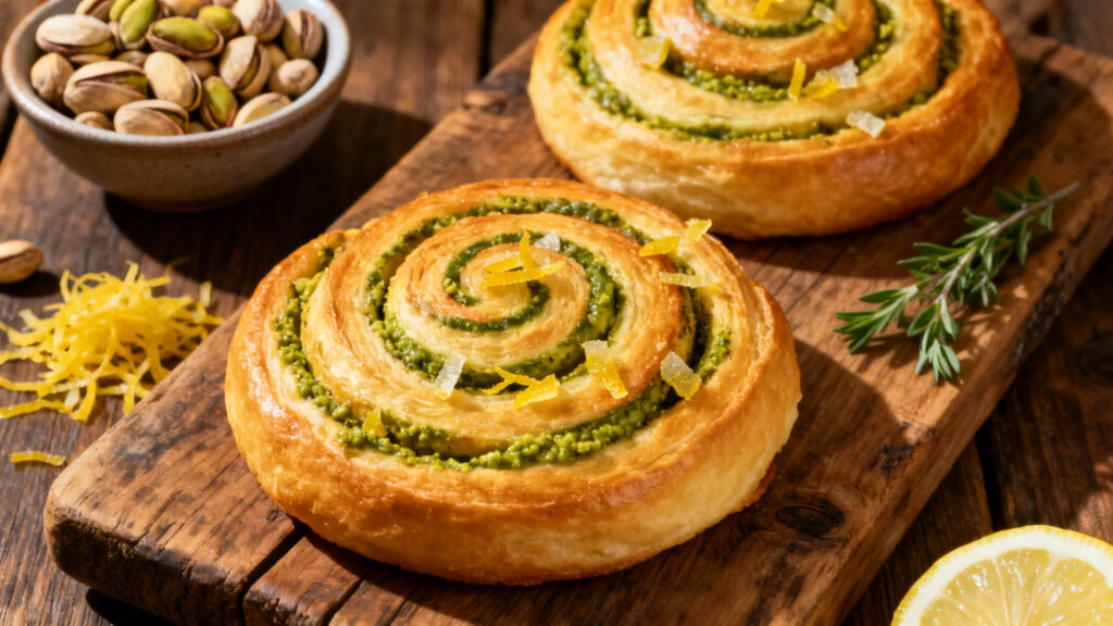 Feuilletés spirales pour apéro dînatoire original