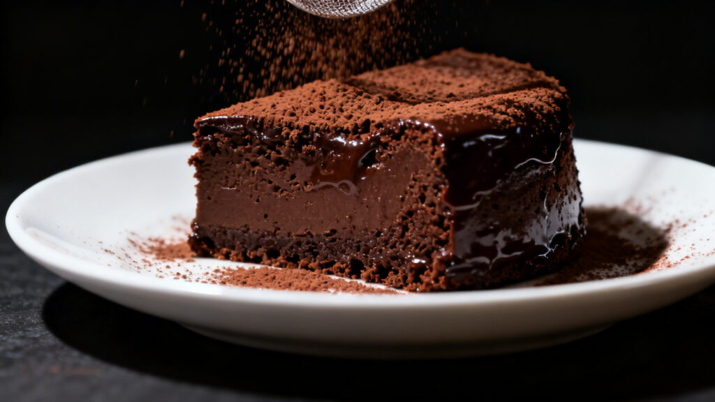 Fondant au chocolat et patate douce