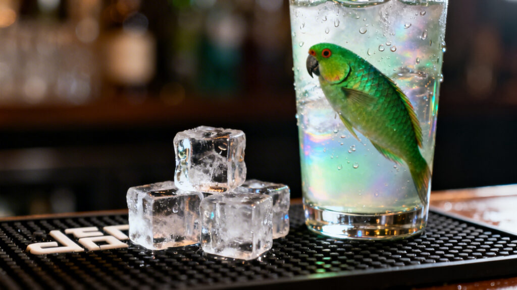 Gros glaçons denses pour limiter la dilution du verre