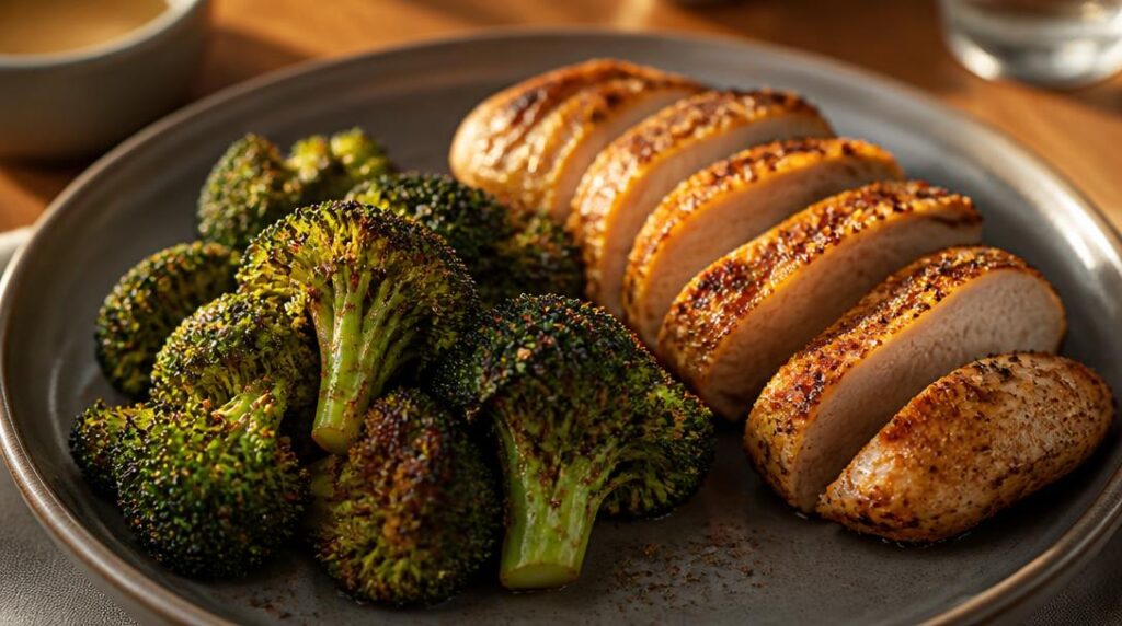 Brocoli à la poêle au paprika fumé