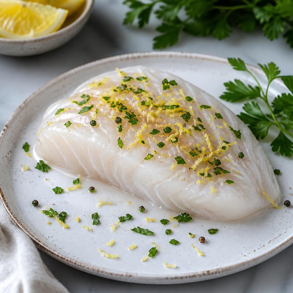Filet de cabillaud, protéine maigre légère