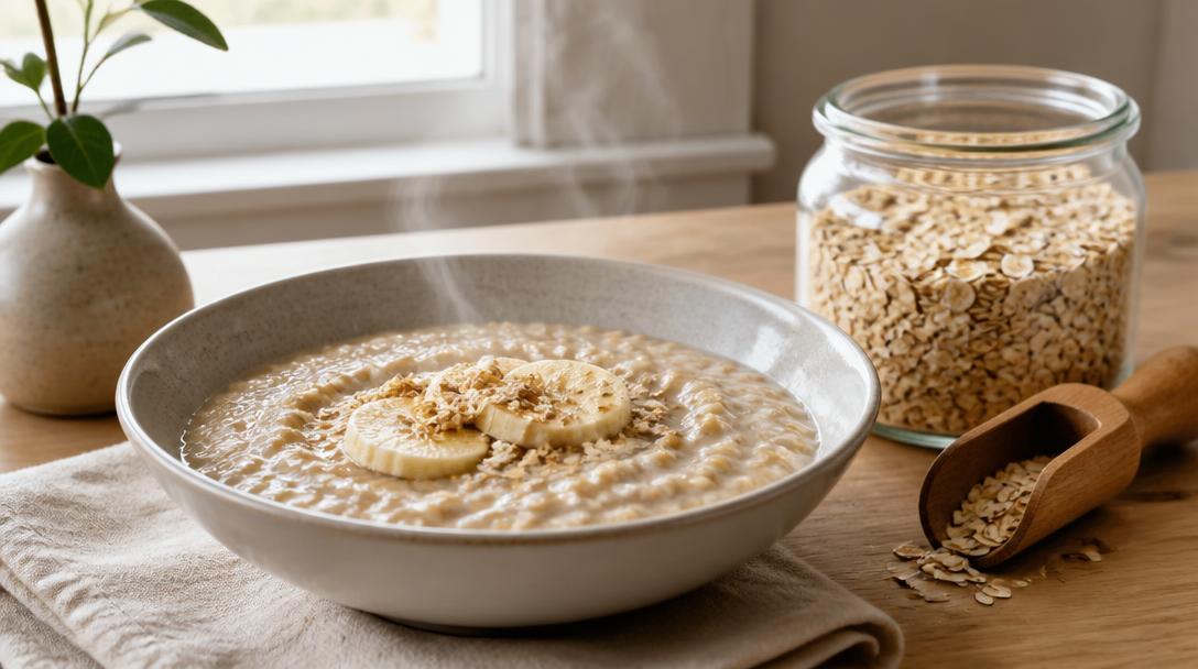 Bol de Calories de 50 g de flocons d'avoine