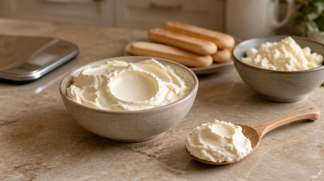 Bol de mascarpone et calories du mascarpone