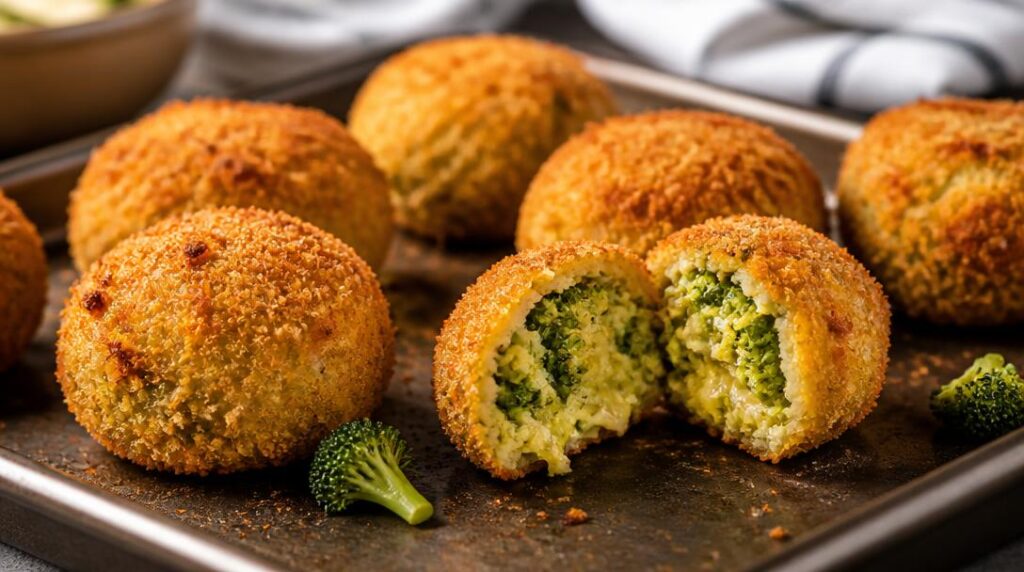 Croquettes de brocoli au fromage