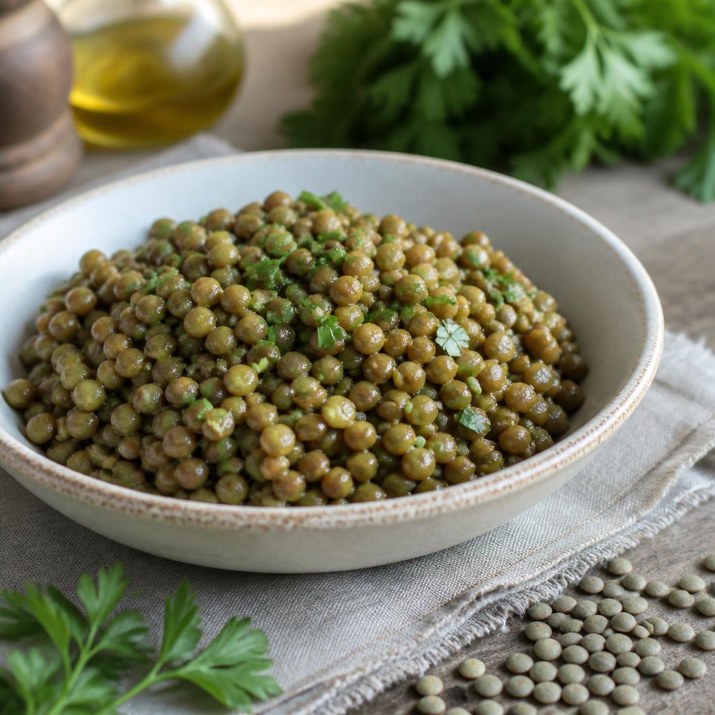 Lentilles cuites, légumineuses rassasiantes et légères