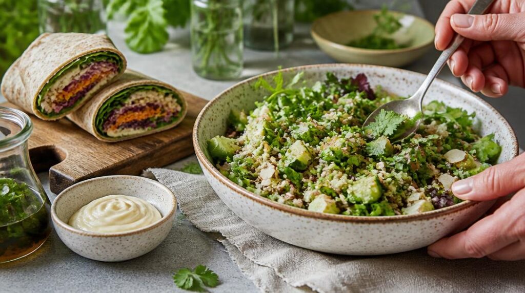 Mayonnaise 0 % et vinaigrette légère pour salade