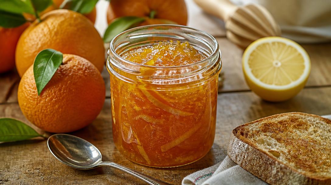 Recette de confiture d'oranges amères en pot