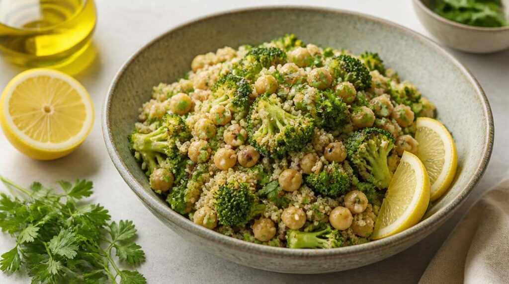 Salade de brocoli au quinoa