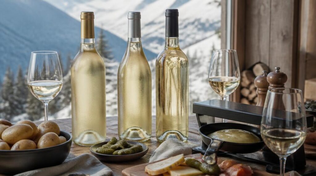 Vins de Savoie et raclette traditionnelle